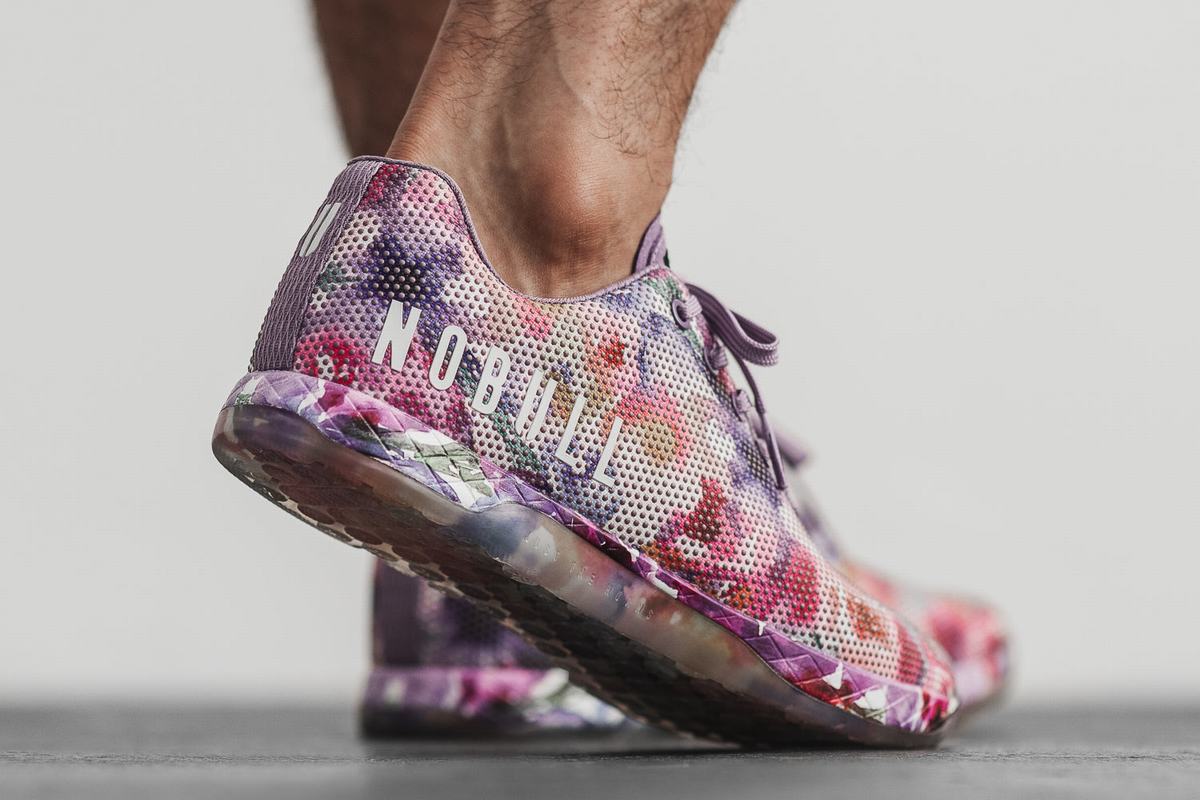 Nobull Superfabric Men's Trainers Purple | Australia (ET4398)
